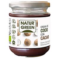 Naturgreen crema de coco cacao bio 200 gr