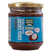 Naturgreen crema de coco cacao bio 200 gr