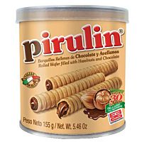 Pirulín barquillos rellenos de cacao 155 g