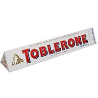 Toblerone chocolatina con chocolate blanco 100 g