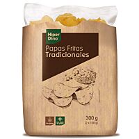 HiperDino papas fritas cartucho 2 x 150 g