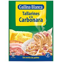 Gallina Blanca tallarines a la carbonara 148 g