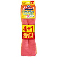 Spontex bayetas microfibras 4 ud