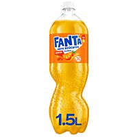 Fanta refresco de naranja zero 1,5 l