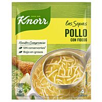 Knorr sopa pollo con fideos 85 g