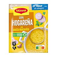 Maggi sopa hogareña con pasta maravilla 82 g