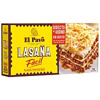 El Pavo láminas para lasañas 200 g