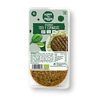 Happy bio vegurger tofu y espinacas 160 gr