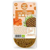 Happy bio vegurger seitan-zanahoria 160 gr
