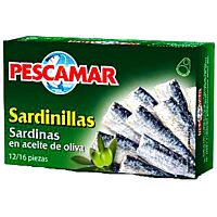 Pescamar sardinillas en aceite de oliva 81 g