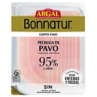 PECHUGA PAVO ARGAL BONNATUR FINAS LONCHAS 115 G