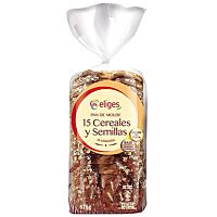 Ifa Eliges pan de molde de 15 cereales y semillas 675 g