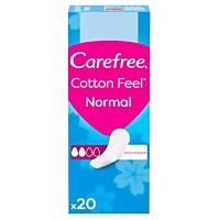 Carefree protegeslip normal cotton 20 uds.
