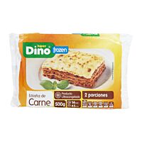 HiperDino lasaña bolognesa 500 g