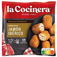 La Cocinera croquetas artesanas de jamón ibérico 400 g