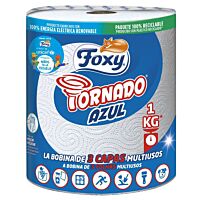 Foxy bobina tornado azul 3 capas ud