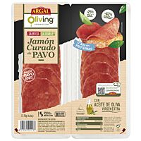 Argal jamón curado pavo 2 x 40 g
