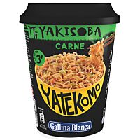 Gallina Blanca yatekomo yakisoba sabor carne 93 g