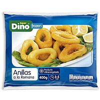 HiperDino anillas de pota a la romana 400 g