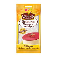 Vahiné gelatina sobre 18 g