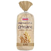 Bimbo pan de molde rebanadas estilo artesano 550 g