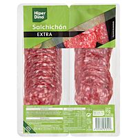 HiperDino salchichón extra 2 x 42,5 g