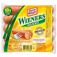 Oscar Mayer salchichas de queso 200 g
