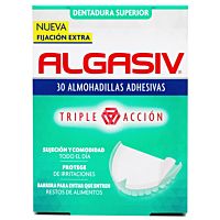 Algasiv almohadillas adhesivas dentadura superior 30 uds.