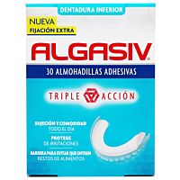 Algasiv almohadillas adhesivas dentadura inferior 30 uds.