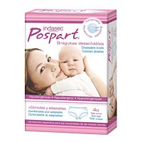 Indasec braguitas desechable posparto 4 ud