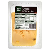 HiperDino queso emmental lonchas 150 g