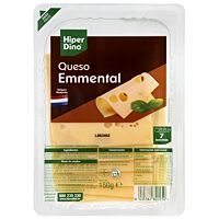HiperDino queso emmental lonchas 150 g