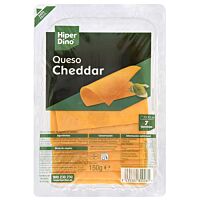 HiperDino queso cheddar 150 g