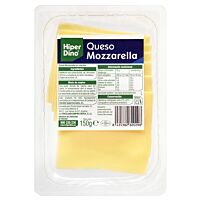 HiperDino mozzarella lonchas 150 g