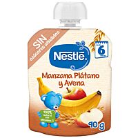 Nestle pouche manzana, platano y avena 90 g