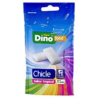 HiperDino chicle sabor tropical sin azúcar 45 g