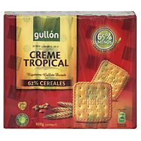 Gullón galletas crema tropical 62 % cereales 4 x 200 g GULLON