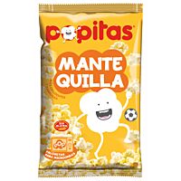 Popitas palomitas de maíz sabor mantequilla para microondas 100 g