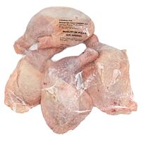 Muslo de pollo sin cadera congelado kg CARNICERIA