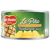 Del Monte piña troceada en su jugo 227 g