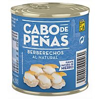 Cabo de Peñas berberechos al natural 185 g