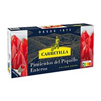 Carretilla pimientos del piquillo enteros 150 g