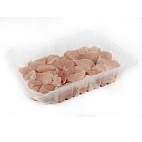 Cerdo carne troceada bandeja aprox. 500 g
