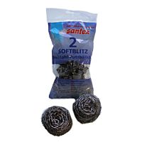 Santex estropajo aluminio blando 2 ud.