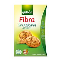 Gullón galletas diet de fibra sin azúcares añadidos 450 g