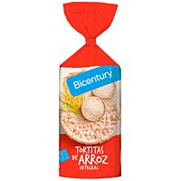 Bicentury tortitas de arroz integral 130 g