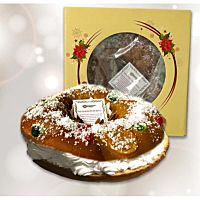 Del Pino Roscón de Reyes relleno de nata fresco 550 g