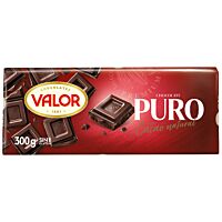 Valor tableta de chocolate puro 300 g
