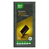 HiperDino tableta de chocolate al 70 % 150 g