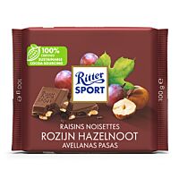 Ritter Sport chocolate con pasas y avellanas 100 g